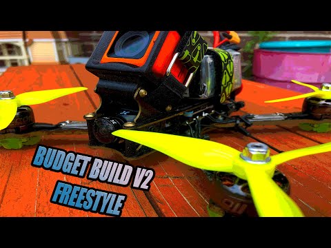 Budget FPV Drone Build V2! Freestyle