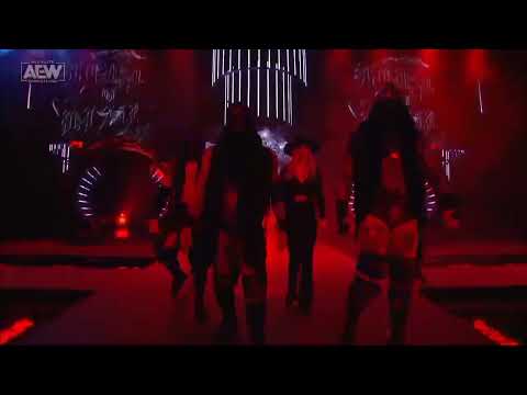 House of Black (Malakai Black,Brody King,Buddy Matthews & Julia Hart) entrance,AEW Dynamite,14/12/22