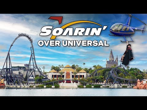 Soaring Above Universal Orlando In A Helicopter!