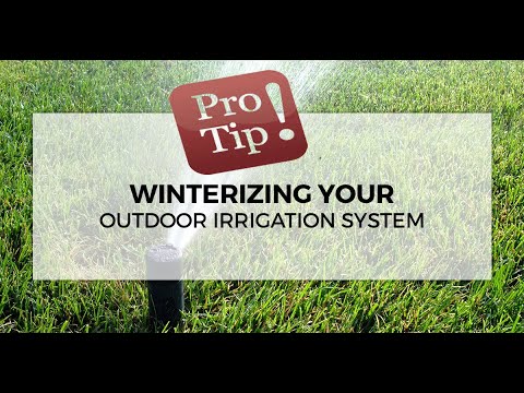 How to Winterize a Sprinkler System Like a Pro!!