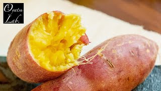 【ねっとり極甘な焼き芋】電子レンジで○○するだけ！オーブン不要の焼き芋の作り方 / Japanese Style Sweet Potatoes | Oyatsu Lab.