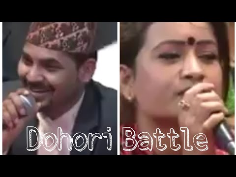 Live Nepali  Lok  Dohori Funny  songs video  _ft.Saroj Lamichhane_2018. HD