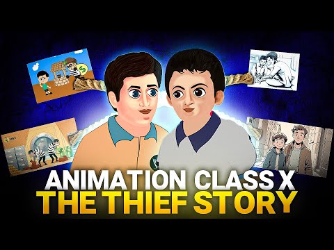 The Thief story full ANIMATED🔥 Class 10 summary in hindi👌