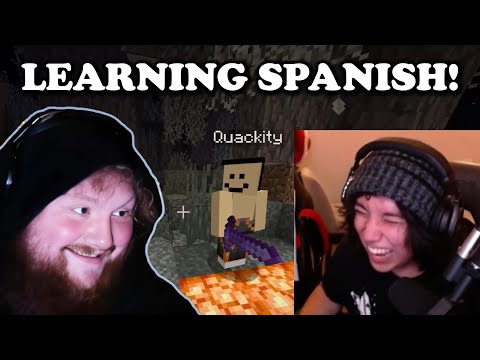 CaseOh Learns Spanish From Quackity