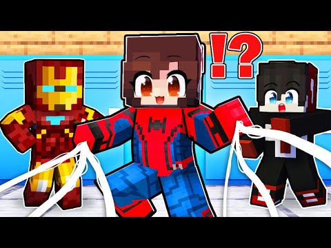 SUPERHERO SCHOOL in Minecraft!