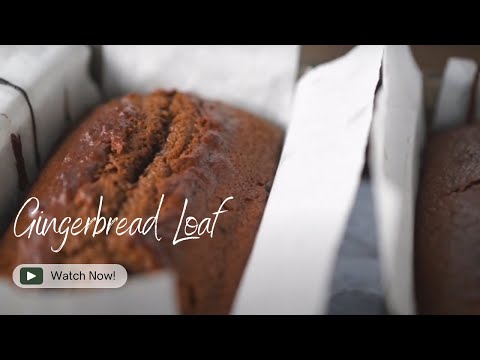 Gingerbread Loaf with Fresh Ginger | Easy Recipe