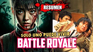 BATTLE ROYALE: El Juego Mortal que Inspiró todo | Resumen ÉPICO