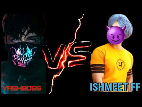 YASHBOSS VS ISHMEET FF | unlimited costom battle  1v1 costom battle #yashboss #totalgaming