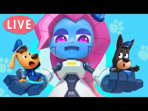 🔴LIVE | Police and Robot Antel | Kids Cartoons | Kids Videos for Kids | Sheriff Labrador