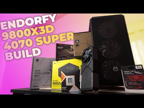 Shorts Stream - Endorfy 9800X3D + 4070 SUPER Build