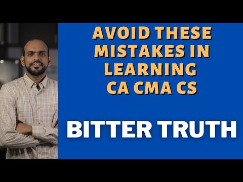 CA CMA CS students | Avoid these mistakes part 3