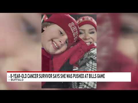 8-Year-Old Cancer Survivor says she was Pushed at the Bills game