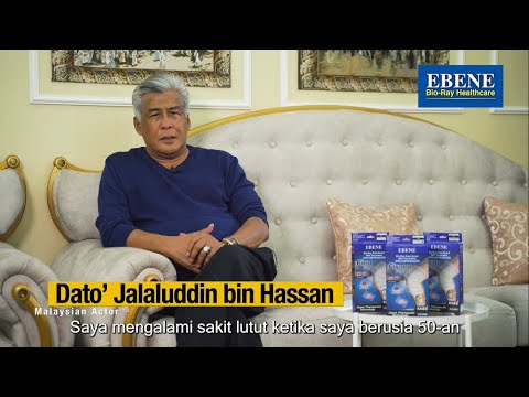 Kisah Dato’ Jalaluddin Hassan mengatasi sakit lutut dengan bantuan EBENE Bio-Ray Knee Guard.