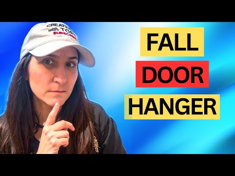 How To Make A Door Hanger