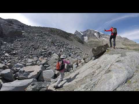 360 Glacier Crossing Video - Crossing to Morteratsch Glacier