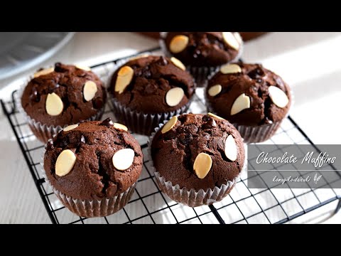 Chocolate Muffins｜komugikodaisuki