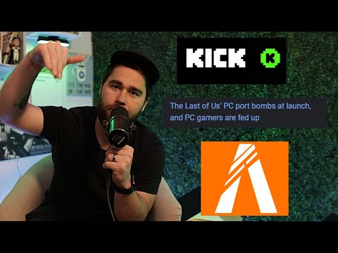 KICK STREAMING TAKING OVER!? THE LAST OF US PC RELEASE FAIL | WOMCAST EP. 004