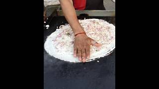 ASMR Making Onion Masala Dosa Chennai style ❤️😘 #viral #streetfood #trending #viralfood #dosa