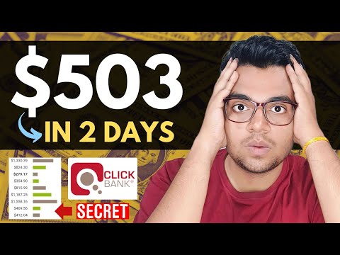 How I Turned $0 To $503 In 2 Days Using FaceBook Ads | ClickBank + Ai Affiliate Marketing 2023