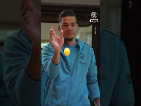 EDERSON is TOO COOL at this PING PONG GAME 🥶 #shorts