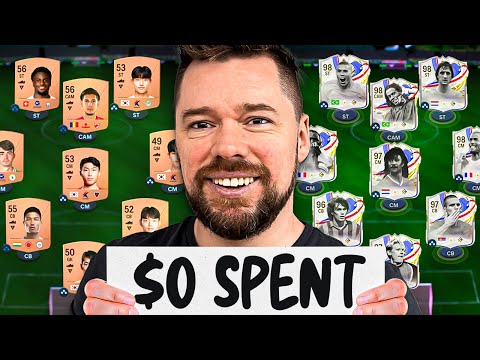 Beating EAFC With $0 Spent! (Full Icon Team)