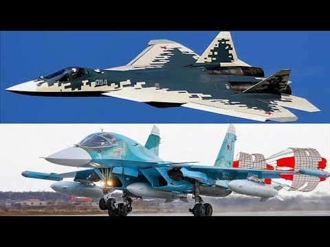 Russia gets new Su-57 Felon and Su-34 Fullback