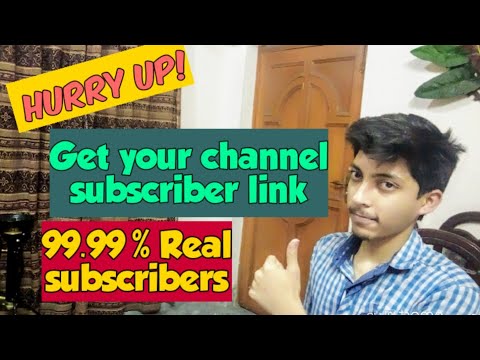 1 code only |1 code get subscribers |get youtube subscribers |costumize your channel subscribe link.