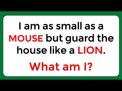 ONLY A GENIUS CAN SOLVE THESE RIDDLES | 20 TRICKY RIDDLES THAT'LL STRETCH YOUR BRAIN