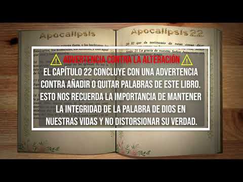 APOCALIPSIS " CAPÍTULO 22 👉22 " LA VENIDA DE CRISTO ESTÁ CERCA, UN ANUNCIO PROFÉTICO