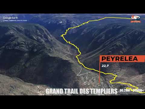 Parcours Grand trail des Templiers 2024 - Live/Direct Course Grand Trail des Templiers