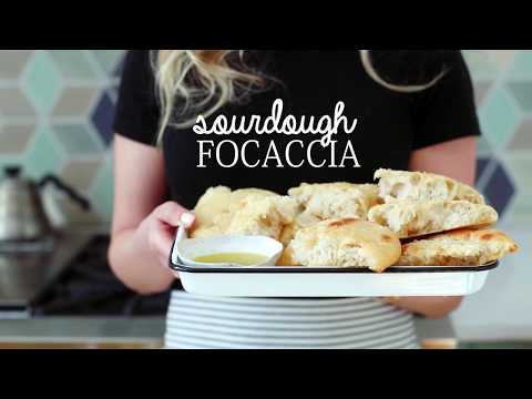 Fluffy Sourdough Focaccia Recipe