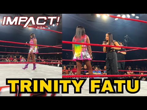 Trinity Fatu (Naomi) Debuts In IMPACT Wrestling! || Reaction