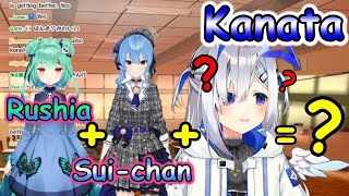 Rushia + Kanata + Suisei = ? Short Clip [Hololive/ENG Sub][Kanata][#PPカット]