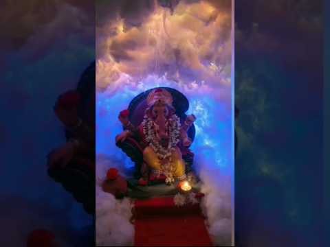 Ganapathi decoration idea for home #ganapatibappamorya #ganeshchaturthi