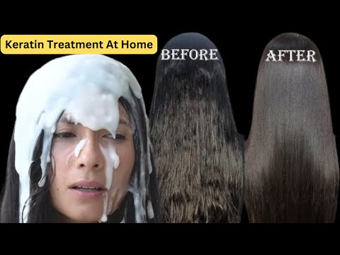 Japanese Secret For Soft Shiny Fizz Free Hair | Diy Keratin For Smooth Shiny Hair