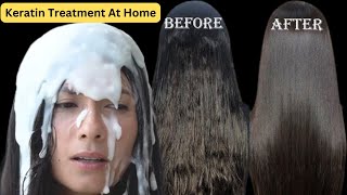 Japanese Secret For Soft Shiny Fizz Free Hair | Diy Keratin For Smooth Shiny Hair