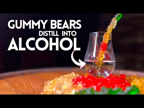 distilled GUMMY BEARS tastes like a slap to the face...| Will It Distill?