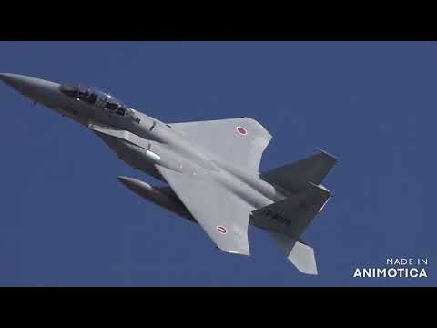 岐阜基地正面からF15を撮ってみた！　2024.04.10　1stフライト