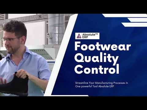 Quality Control for Footwear  Manufacturing Industries