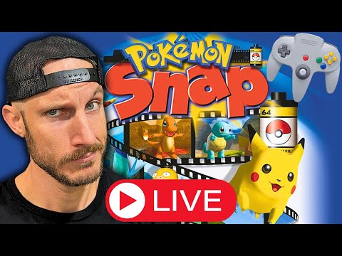 Playing Pokemon Snap on a N64!