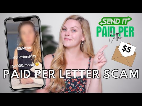 TIKTOK’S VIRAL “LETTER WRITING” SCAM EXPLAINED | Spoiler: You don’t actually get paid $5 per letter