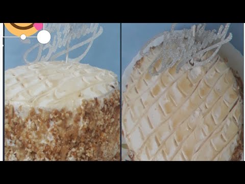 Tasty Butter scotch cake  / birthday cake / my lifestyle