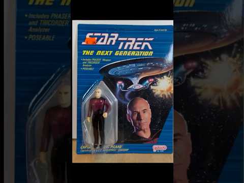 The first Star Trek TNG figures #genx #startrek #toys #actionfigures