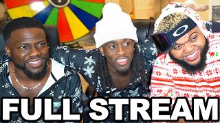 Kai Cenat Kevin Hart & Druski FULL STREAM