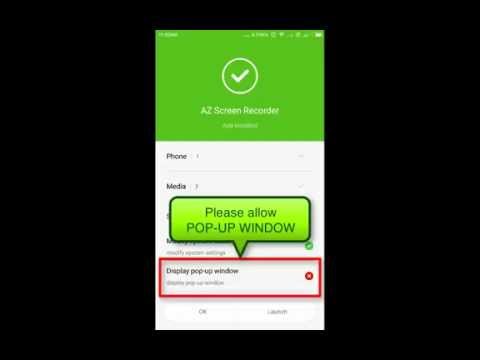 How to run AZ Screen Recorder on Xiaomi and Meizu devices