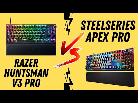 Steelseries Apex Pro vs Razer Huntsman V3 Pro :Which is Best Gaming Keyboard