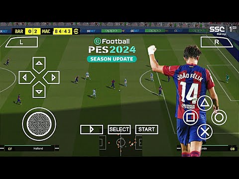 eFootball PES 2024 PPSSPP Final V18 Update Season 6 Camera PS5