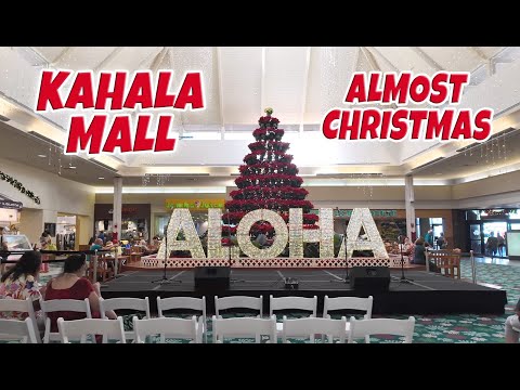 Kahala Mall | Almost Christmas in Hawaii | Post Office | Longs Drugs | Taco Bell  & Pizza Hut | Dece