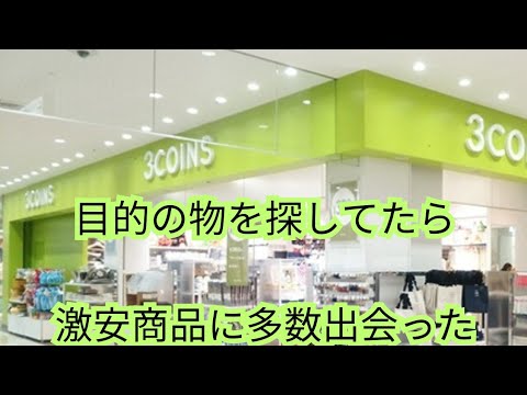 子供からのリクエストに応えるために【3COINS】へ