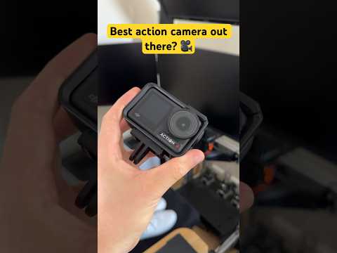 Is this the best action camera out there? DJI Osmo Action 4 #shorts #sports #tech